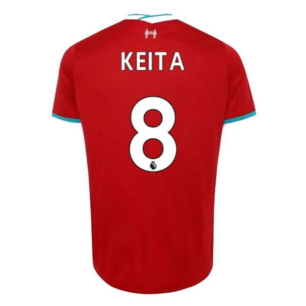 Maillot Football Liverpool NO.8 Keita Domicile 2020-21 Rouge